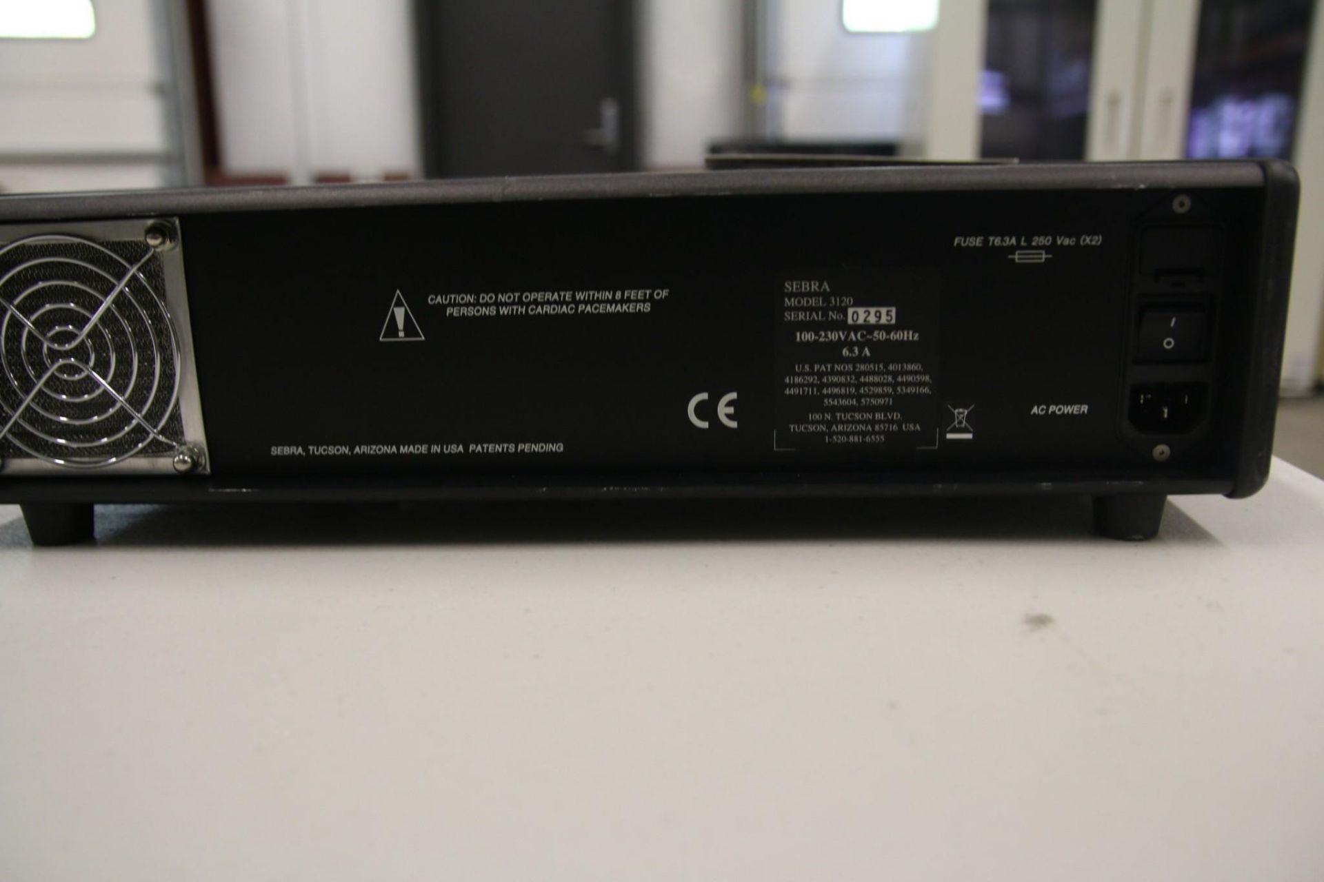 SEBRA MODEL 3120 RF TUBE SEALER - Image 3 of 3