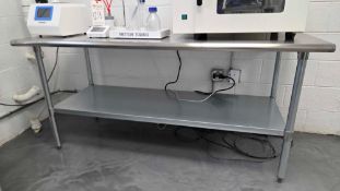 (3) KRATOS STAINLESS STEEL TABLES (72