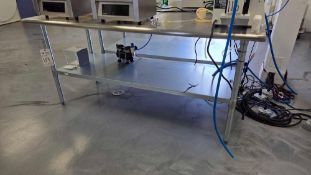 (2) KRATO STAINLESS STEEL TABLES (72