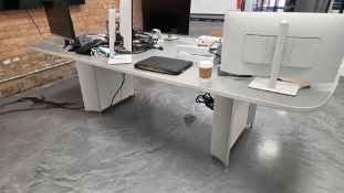 LARGE WORK DESK, NO CONTENTS