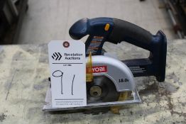 RYOBI P501 5 ½” 18V CORDLESS CIRCULAR SAW