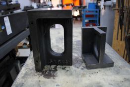 LOT OF (3) ASSORTED RIGHT ANGLE PLATES