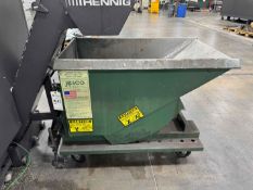 JESCO MODEL 211711 5 YD CUBIC, CAP. 2,000 LB CAP MAX