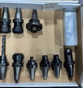 (10) CAT40 TOOL HOLDERS