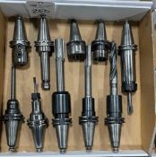 (10) CAT40 TOOL HOLDERS