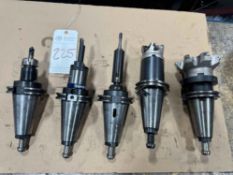 (5) CAT50 TOOL HOLDERS