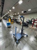PORTABLE JIB CRANE WITH HAUL MASTER WINCH