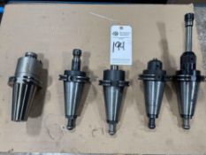 (5) CAT50 TOOL HOLDERS
