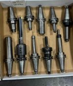 (10) CAT40 TOOL HOLDERS
