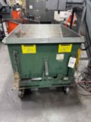 JESCO MODEL 211711 5 YD CUBIC, CAP. 2,000 LB CAP MAX