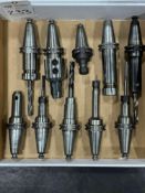 (10) CAT40 TOOL HOLDERS