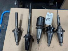 (5) CAT50 TOOL HOLDERS