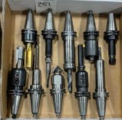 (10) CAT40 TOOL HOLDERS