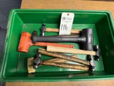 ASSORTED HAMMERS AND MALLETS