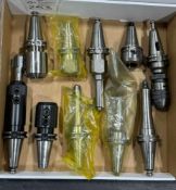 (10) CAT40 TOOL HOLDERS