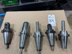 (5) CAT50 TOOL HOLDERS