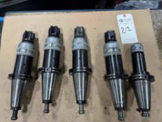 (5) CAT50 TOOL HOLDERS