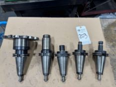 (5) CAT50 TOOL HOLDERS