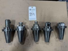 (5) NEW PIONEER CAT50 TOOL HOLDERS