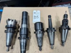 (5) CAT50 TOOL HOLDERS