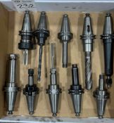 (10) CAT40 TOOL HOLDERS