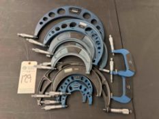 SET OF ASSORTED DISK MICROMETERS