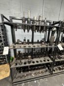 RACK WITH CAT50 TOOL HOLDERS