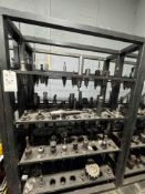 RACK WITH CAT50 TOOL HOLDERS