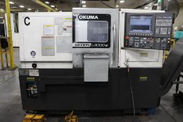 2021 OKUMA GENOS L3000-E CNC TURNING CENTER