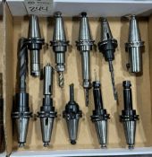 (10) CAT40 TOOL HOLDERS