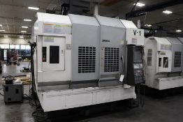 2017 OKUMA GENOS M560V CNC VERTICAL MACHINING CENTER
