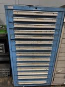 HEAVY DUTY TOOLING CABINET AND CONTENTS