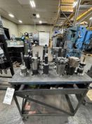 CART OF CAT50 TOOL HOLDERS