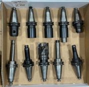 (10) CAT40 TOOL HOLDERS