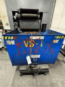 VESTIL HEAVY DUTY LOW PROFILE HOPPER 1.5 CUBIC YD