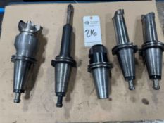 (5) CAT50 TOOL HOLDERS