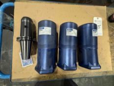 (4) NEW SCHUNK CAT50 TOOL HOLDERS