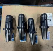 (4) NEW SCHUNK CAT50 TOOL HOLDERS