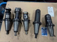 (5) CAT50 TOOL HOLDERS