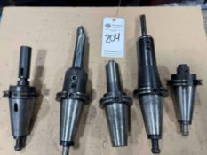 (5) CAT50 TOOL HOLDERS