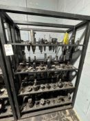 RACK WITH CAT50 TOOL HOLDERS