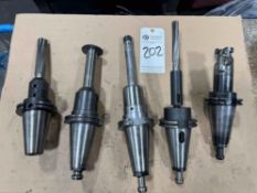 (5) CAT50 TOOL HOLDERS