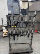 CART OF CAT50 TOOL HOLDERS