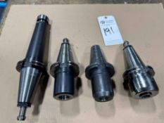 (4) CAT50 TOOL HOLDERS