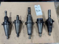 (5) CAT50 TOOL HOLDERS
