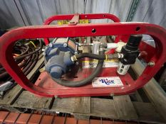 PNEUMATIC HYDROSTATIC TEST PUMP (10,000PSI). RICE HYDRO HP-10