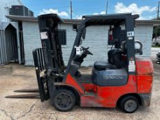 2006 TOYOTA 6000 LB CAP FORKLIFT MODEL 7FGCU30