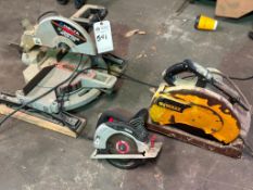 ASSORTED ELECTRIC SAWS