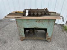 FLAGLER L-16 ROLLFORMER, ROLL-IN BANDSAW AND KALAMAZOO BANDSAW