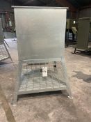 OMD STAND & FILL 600 LB CORN FEEDER W/ CAGE